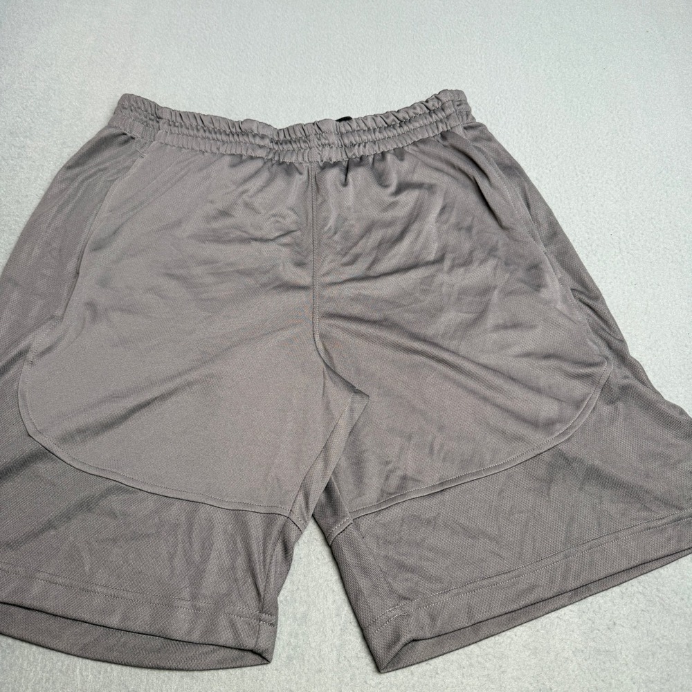 CSG Champs Sports Gear Mens Grey Mesh Basketball Shorts XL 10 Inch Inseam NWT